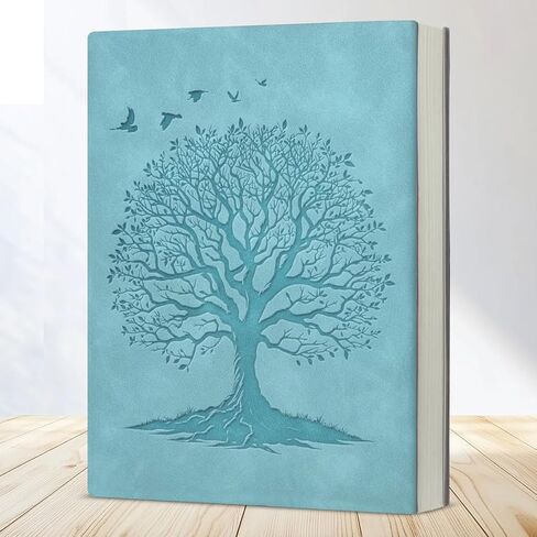 Notebook Journal Gift for Women Men Tree Writing Journal for Travel Work Note Taking-Blue in Saudi Arabia