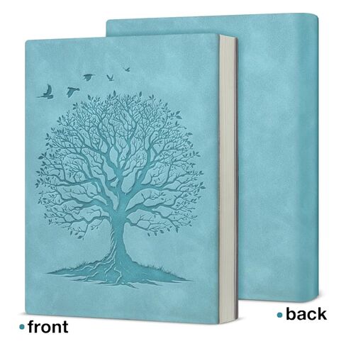 Notebook Journal Gift for Women Men Tree Writing Journal for Travel Work Note Taking-Blue in Saudi Arabia