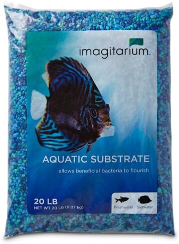 imagitarium by Petco Aquarium Gravel Substrate Blue Jean 20 lbs. in Saudi Arabia