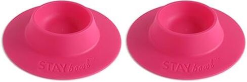 STAYbowl Tip-Proof Ergonomic Pet Bowl for Guinea Pig and Other Small Pets, 1/4-Cup Small Size, Fuchsia (Pink) in Saudi Arabia