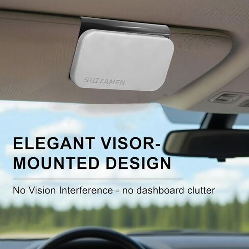 Car Air Freshener, Stone Air Freshener, Automotive Odor Eliminator for Visor Clip- Car Fresheners Long Lasting - Variety 3 Pack - CLIP INCLUDED (Amber-Teak-Grove) in Saudi Arabia