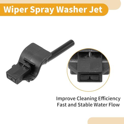 Windshield Washer Nozzle Kit for Ford for Ranger Mk3 2015 Windshield Spray Nozzles Wiper Spray Washer Jet No.1902209 4 Pcs t Hose Connector in Saudi Arabia
