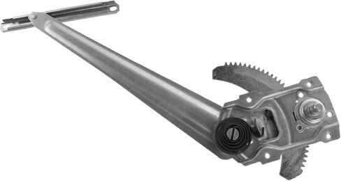 مجموعة منظم النوافذ اليدوية الأمامية من AM Autoparts، قطعتين، فضي، سبائك فولاذية، متوافقة مع 1984-1989 Toyota 4Runner، 1984-1988 Pickup TO1350117 TO1351117 in Kuwait