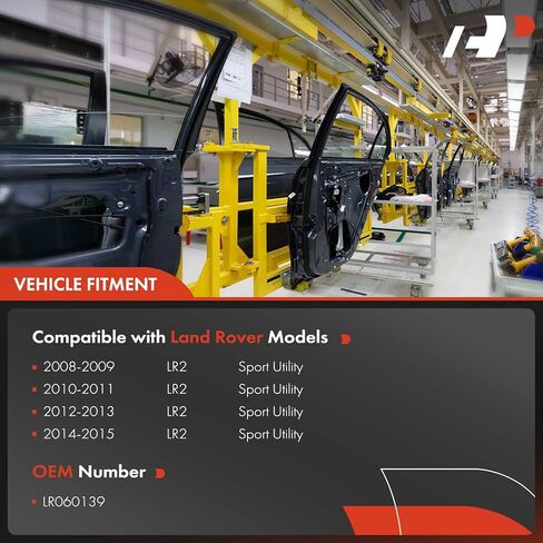منظم نوافذ كهربائي ممتاز مع محرك متوافق مع Land Rover LR2 2013-2015 2.0L LR2 2008-2012 3.2L جانب السائق الخلفي in Kuwait