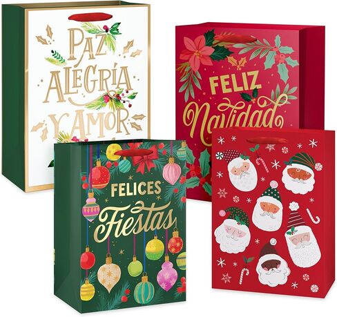 American Greetings Reversible Religious Christmas Wrapping Paper Roll with Angels, Red and White Holiday Gift Wrap (60 sq. ft., 1 Standard Roll Wrap-30 in. x 24 ft.) Papel de Regalo de Navidad in Saudi Arabia