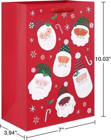 American Greetings Reversible Religious Christmas Wrapping Paper Roll with Angels, Red and White Holiday Gift Wrap (60 sq. ft., 1 Standard Roll Wrap-30 in. x 24 ft.) Papel de Regalo de Navidad in Saudi Arabia