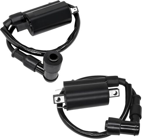 2PCS Ignition Coil Fit for Kawasaki Mule 2510 3010 4000 4010 KAF 620 650 FD620D FD611V FD661D FD440V FD501D Vulcan Coil Replace # AM120732 21121-0029 21121-2083 21121-2064 in Saudi Arabia