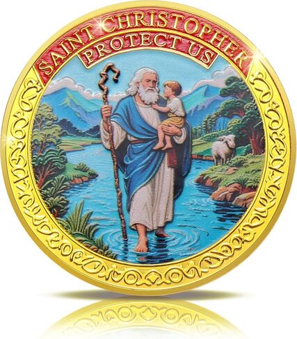 عملة التحدي المسيحي، الإيمان فوق الخوف، القوة في الظلام، هدية دينية للشجاعة والإيمان، مع مزمور 23: 4 (فضي) in Kuwait