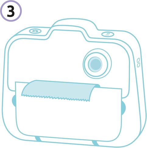 Paw Patrol™ My First Instant Camera; Photo, Selfie, and Video Functions; Ink Free Printing; Frames and Filters can be Added Digitally; Stickers and Markers can be Added After Printing in Kuwait