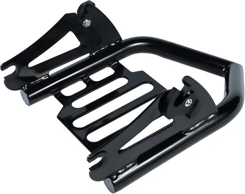 Detachable Two Up Luggage Rack Backrest Sissy Bar Luggage Rack Fit Harley Touring Electra Glide Road King Street Glide Road Glide 2014+ (Style A) in Saudi Arabia