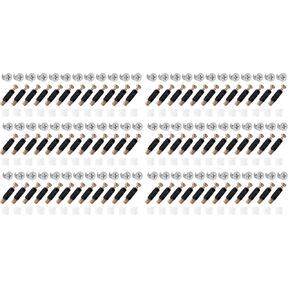50 Sets Cam Fittings with Dowel 3-in-1 Furniture Connecting Kit Cam Lock Fittings with Dowel & Nuts & Cam Screws for Wardrobe and Cabinet in Saudi Arabia