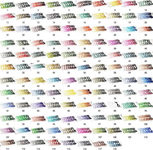 خيط تطريز حرير التوت المصبوغ يدويًا 100%، خيط تطريز، 4 بكرات كل منها 24 ياردة (31-4) in Kuwait