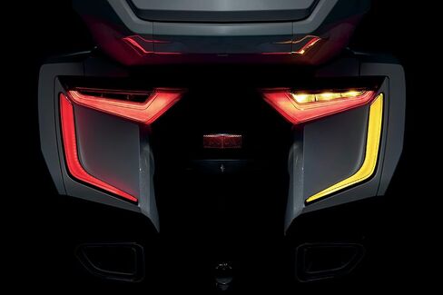 Kuryakyn 3262 Motorcycle Lighting Accessory: Omni LED Run/Turn/Brake Light Saddlebag Accent Inserts for 2018-20 Honda Gold Wing Motorcycles, 1 Pair, RED in Saudi Arabia