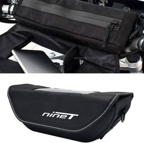 Willis Motorcycle Handlebar Bag for RnineT R nineT, Touch Screen Motorcycle Fork Bag, Waterproof and Dustproof High Capacity Motorcycle Travel Bag in Saudi Arabia