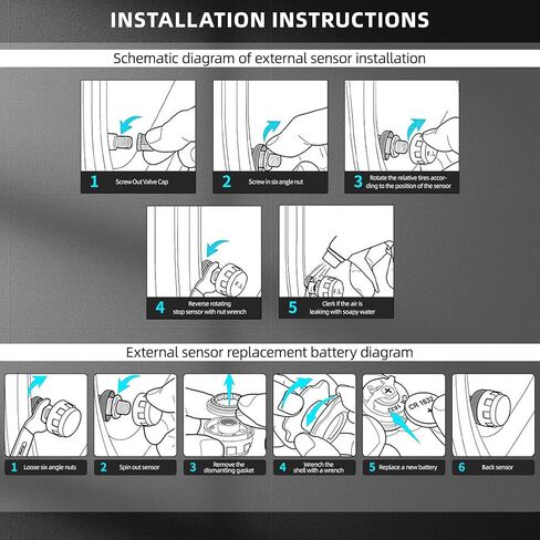 دراجة نارية TPMS، نظام مراقبة ضغط الإطارات مع 2 أجهزة استشعار خارجية دراجة نارية إنذار درجة حرارة الإطارات في الوقت الحقيقي عرض قياس ضغط الإطارات دراجة نارية in Saudi Arabia
