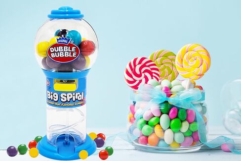 The Dreidel Company Spiral Fun Gumball Machine 5" Inches Tall, Assorted (2-Pack) in Saudi Arabia
