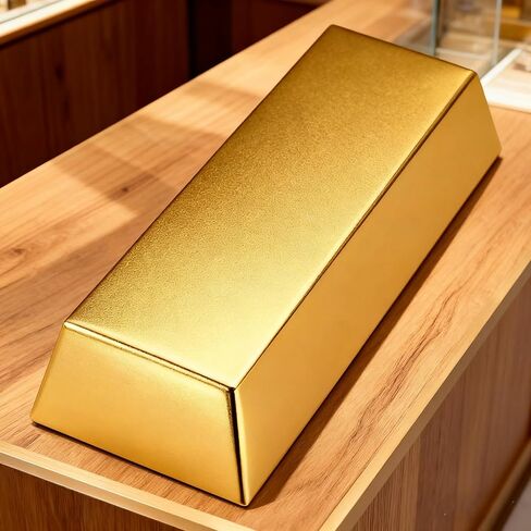 24 Pieces Gold Bar Gift Boxes,Gold Bar Party,Gift Box Treasure Theme Party,for Decorating Candy Snack Chocolate Container. in Saudi Arabia
