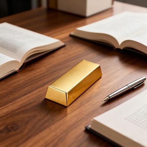 24 Pieces Gold Bar Gift Boxes,Gold Bar Party,Gift Box Treasure Theme Party,for Decorating Candy Snack Chocolate Container. in Saudi Arabia