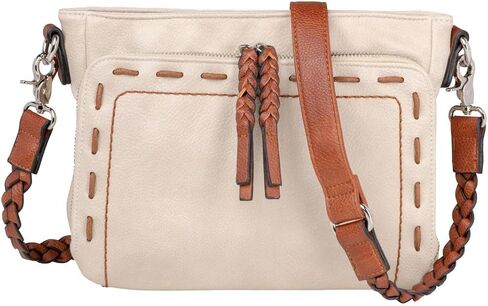 محفظة حمل مخفية للنساء - منظم حقيبة سكايلر كروس، قفل YKK وحافظة عالمية in Kuwait