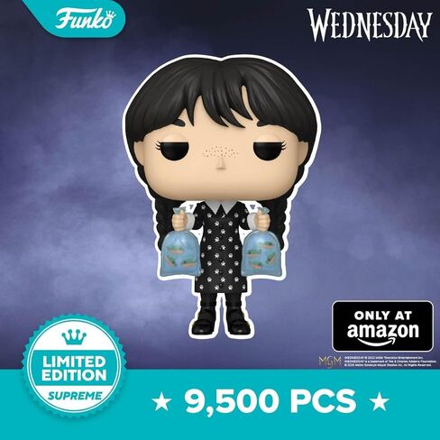 Funko Pop! Supreme LE: Wednesday - Wednesday Addams - Collectable Vinyl Figure - Gift Idea - Official Merchandise - Toys for Kids & Adults - TV Fans - Model Figure for Collectors and Display in Saudi Arabia