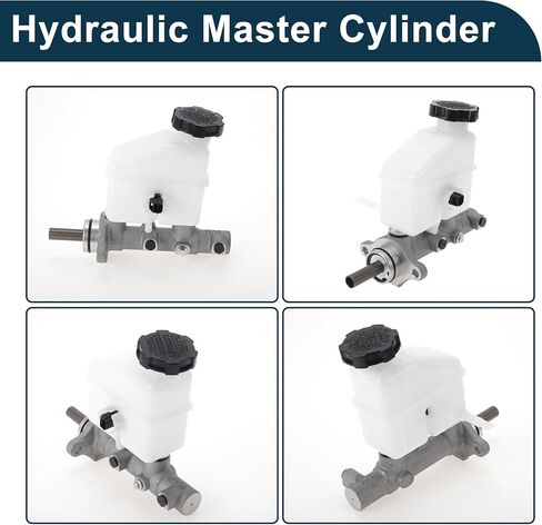 Brake Master Cylinder with Reservoir No.585102L500/M630675 for Kia Forte 2010-2010 Hydraulic Master Cylinder Aluminum Alloy,Plastic 1 Pc in Saudi Arabia