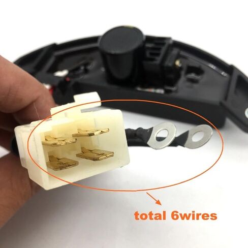 7kw Gasoline Generator AVR Automatic Voltage Regulator Single Phase 6 Wires 400V/220UF GTDK AVR7-1G in Saudi Arabia