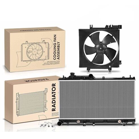 Replacement Parts for Radiator&Cooling Fan Assembly Kit for Subaru Forester 2009-2013 Impreza 08-11 Mod-AP88P-18141 in Saudi Arabia