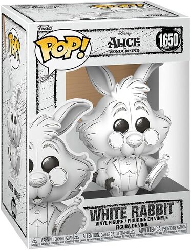 Funko Pop! Disney: Sketched - White Rabbit - Collectable Vinyl Figure - Gift Idea - Official Merchandise - Toys for Kids & Adults - Disney Fans - Model Figure for Collectors and Display in Saudi Arabia