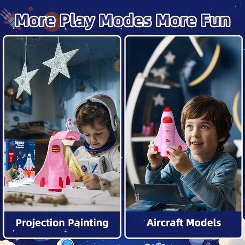 Drawing Projector for Kids Tracing Drawing Projector Smart Art Sketcher Projector Toys for 3 4 5 6 7 8 Year Old Boys Girls Gifts (White) in Saudi Arabia