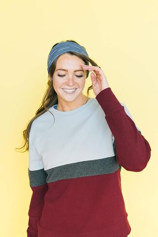 مجموعة مافين ثريد سييرا مكونة من قطعتين، عصابات رأس للتمرين للنساء، عصابة رأس للجري الرياضي للتمرين، عصابة رأس رياضية للتمارين الرياضية واليوجا 4 بوصات سميكة غير قابلة للانزلاق للنساء، عبوتان in Kuwait