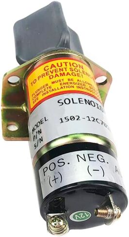New 1502-12C7U1B1S1A 1500-2085 12V Stop Solenoid Fit Compatible with Cummins 3 Terminals in Saudi Arabia