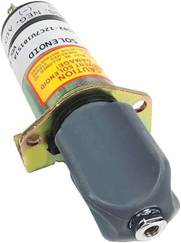 New 1502-12C7U1B1S1A 1500-2085 12V Stop Solenoid Fit Compatible with Cummins 3 Terminals in Saudi Arabia