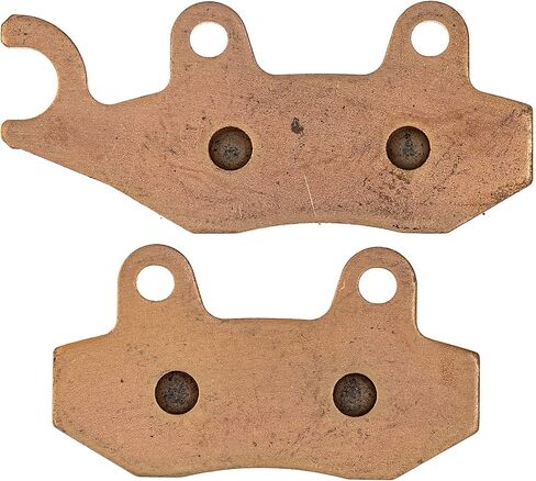 NICHE Brake Pad Set for Kawasaki Z400 Ninja 250R 300 43082-0081 43082-0128 43082-Y010 Front Rear (Ceramic) 2 Pack in Saudi Arabia
