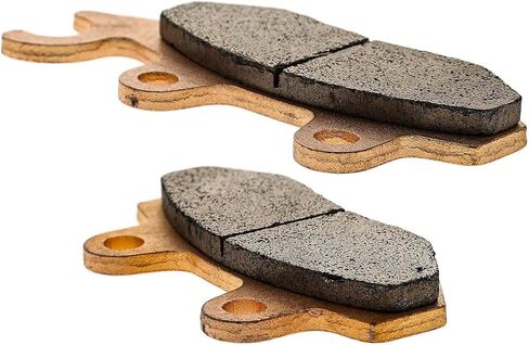 NICHE Brake Pad Set for Kawasaki Z400 Ninja 250R 300 43082-0081 43082-0128 43082-Y010 Front Rear (Ceramic) 2 Pack in Saudi Arabia