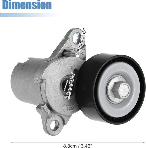 X AUTOHAUX Accessory Drive Belt Tensioner Assembly for Audi A3 1.8L 2015-2016 for Audi A3 Quattro 2.0L 2015-2016 2.0L No.06L903133D in Saudi Arabia