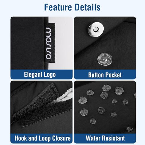 MOSISO 13-14 inch Laptop Case, 13.3 inch Laptop Sleeve Compatible with MacBook Air 13 13.6 M4 M3 M2 M1/Pro 13/Pro 14, HP Dell ASUS Lenovo, Twelve Grid Quilted Flap Computer Bag with Pockets&Belt,Black in Saudi Arabia