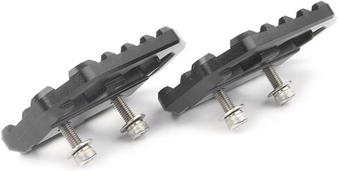 GZYF Motorcycle CNC Aluminum Front Highway Pegs Foot Peg Footrests for Kawasaki for Versys X300 2017-2018, for Versys 650/1000 2015-2019, Black in Saudi Arabia