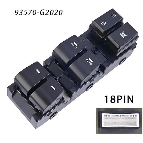 استبدال السيارات الأسود الأمامي الأيسر التبديل سائق السيارات التبديل استبدال رقم OEM 93570-G2020 مصنوع من معدن ABS in Saudi Arabia
