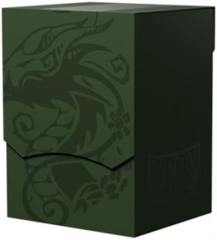 Dragon Shield Card Deck Box – Deck Shell: Ashen White/Black – Durable and Sturdy TCG, OCG Card Storage – Compatible with Pokemon Yugioh Commander and MTG Magic: The Gathering Cards in Saudi Arabia