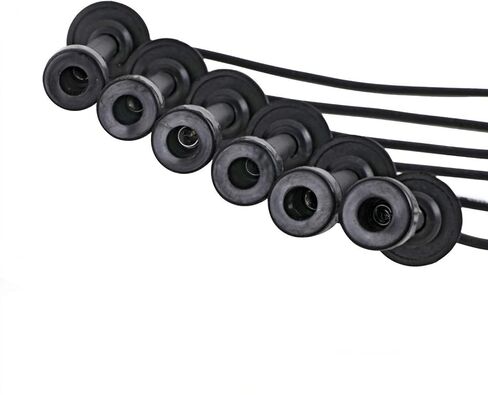 Ignition Spark Plug Wires 5mm (7PC Set) for 1993-1997 Toyota Land Cruiser for 1996-1997 Lexus LX450 in Saudi Arabia
