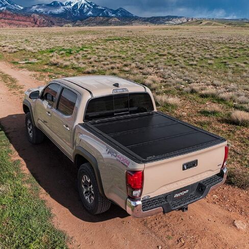 RealTruck UnderCover ArmorFlex غطاء سرير شاحنة صلب قابل للطي | AX12029 | يناسب 2023 - 2025 Chevy/GMC Colorado/Canyon سرير 5 أقدام و2 بوصة (62 بوصة) in Saudi Arabia
