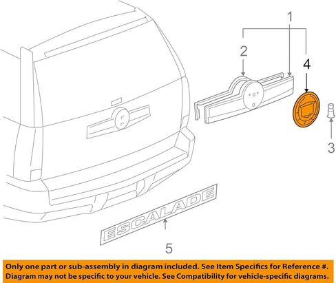 Genuine GM Emblem Part# 22984656 in Saudi Arabia
