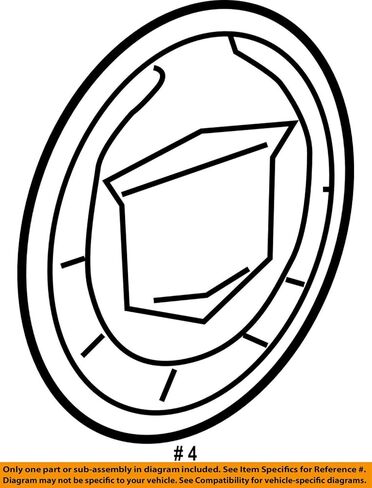 Genuine GM Emblem Part# 22984656 in Saudi Arabia