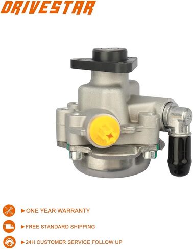 DRIVESTAR 21-5350 Power Steering Pump Power Assist Pump, 2004 2005 for BMW 325i, 2005 for BMW 330i, 2004 2005 for BMW 320i, 2005 2006 for BMW 330Ci, 2004 2005 2006 for BMW 325Ci in Saudi Arabia