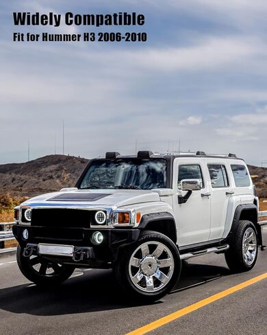 ضوء الفرامل الثالث مناسب لـ Hummer H3 2006 2007 2008 2009 2010 استبدال 19330403 16HZ59C، مصباح إيقاف التثبيت العالي في المنتصف، ضوء فرامل المركز الثالث مع عدسة شفافة مبيت أسود in Kuwait