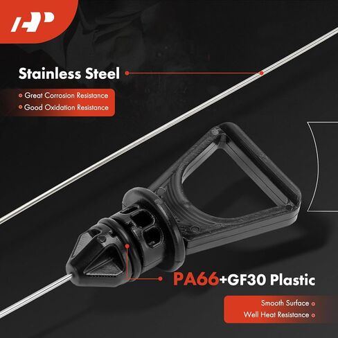 عصا قياس ناقل الحركة الأوتوماتيكي A-Premium متوافقة مع Ford Mustang 1999-2004، 3.8L 3.9L 4.6L، عصا قياس زيت ناقل الحركة in Saudi Arabia
