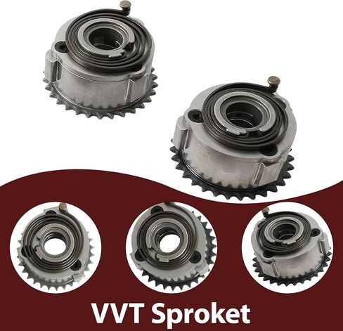 Timing Chain Kit With VT Sproket Fit For Land Rover Velar Evoque Discovery Defender Jaguar XE XF F-Type Range Rover PT204 AJ20P4 2.0L 2018-2023 LR123811 LR142279 LR142281 in Saudi Arabia