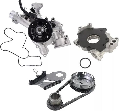 Timing Chain Kit Oil & Water Pump Replacement for Dodge Ram 1500 2500 3500 Durango Chrysler Aspen 5.7L Hemi V8 2003-2008 53021622AC 53021304AE in Saudi Arabia