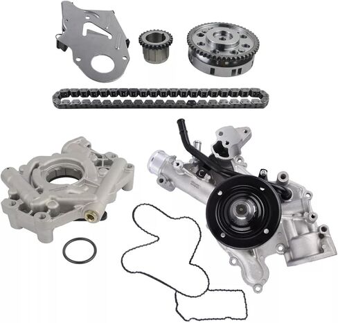 Timing Chain Kit Oil & Water Pump Replacement for Dodge Ram 1500 2500 3500 Durango Chrysler Aspen 5.7L Hemi V8 2003-2008 53021622AC 53021304AE in Saudi Arabia
