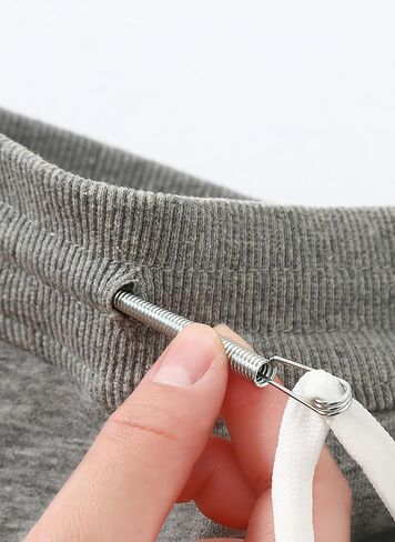 Efficient Threader Universal Rope Threader with Spring-Loaded Eye, Ideal Home Sewing and Multi-Purpose Elastic Waistband Tool Spring Loaded Durable Accessories 2Pcs in Saudi Arabia
